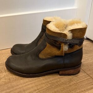 Matt Bernson Shearling Ankle Boots